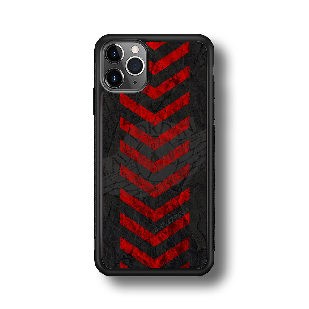 Air Jordan Red Signal iPhone 11 Pro Max Case
