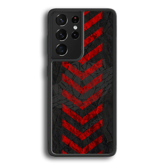 Air Jordan Red Signal Samsung Galaxy S21 Ultra Case - Carneyforia