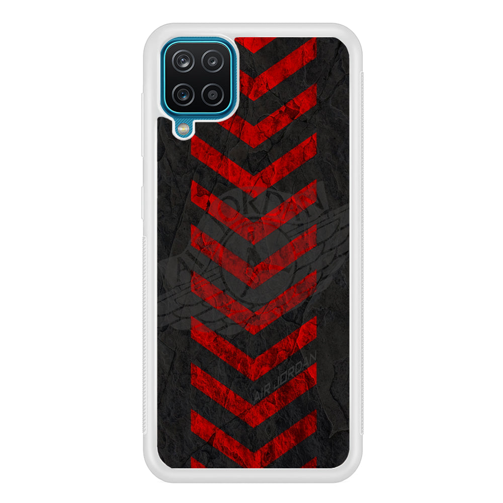 Air Jordan Red Signal Samsung Galaxy A12 Case