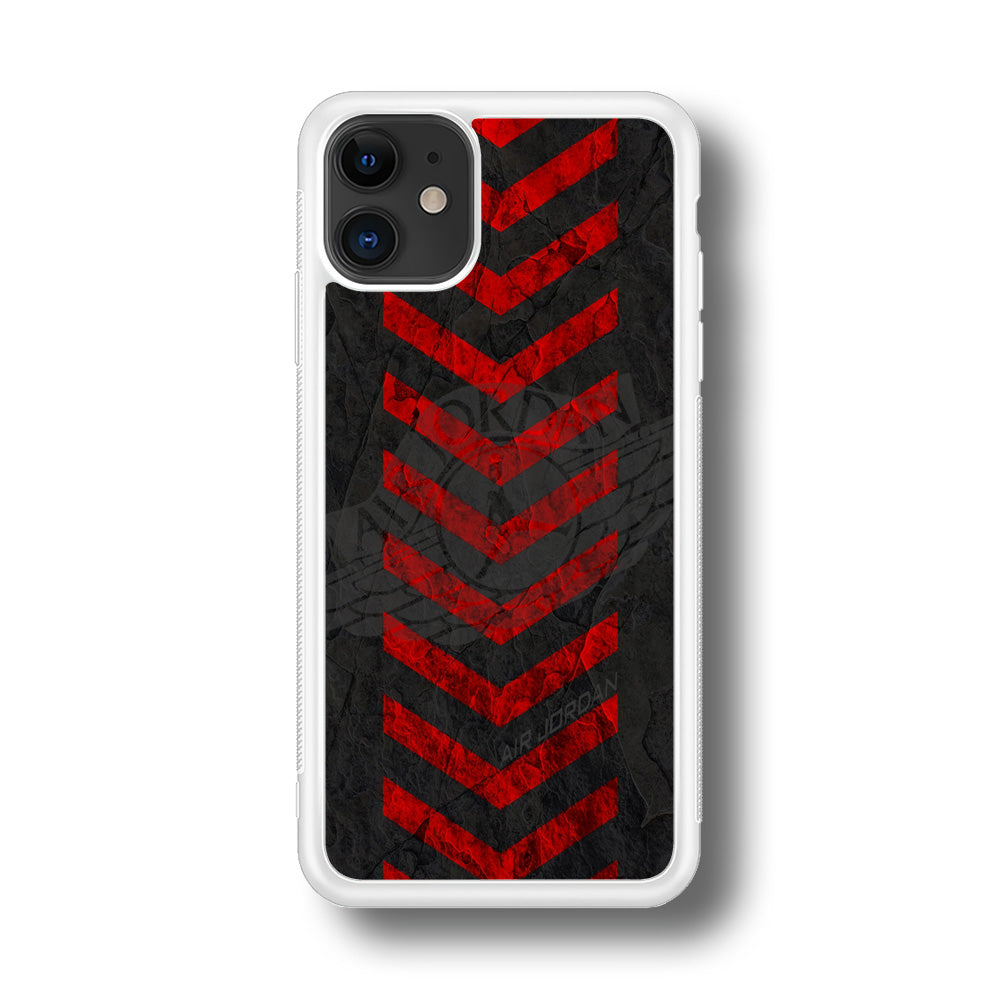 Air Jordan Red Signal iPhone 11 Case