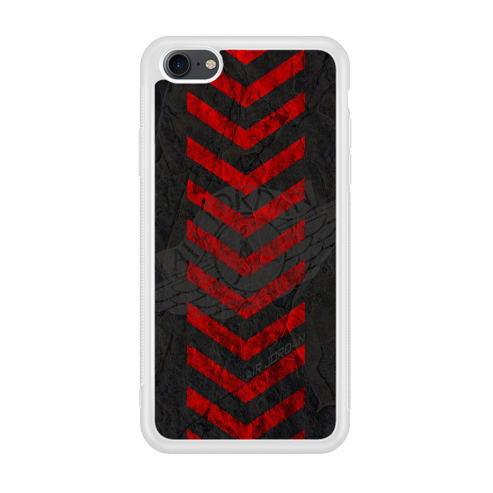 Air Jordan Red Signal iPhone 8 Case