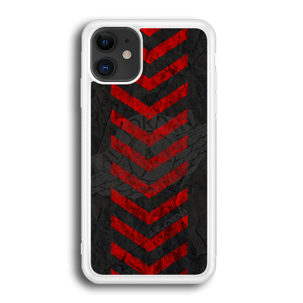 Air Jordan Red Signal iPhone 12 Case