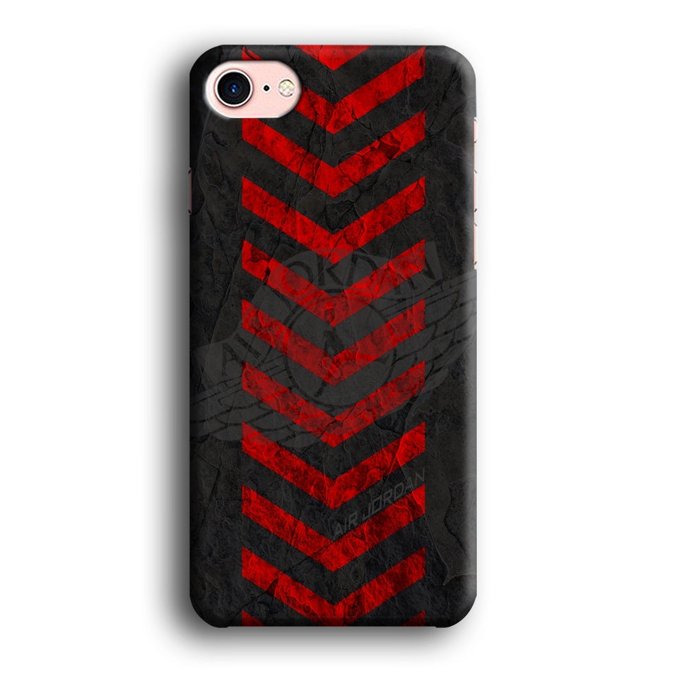 Air Jordan Red Signal iPhone 8 Case