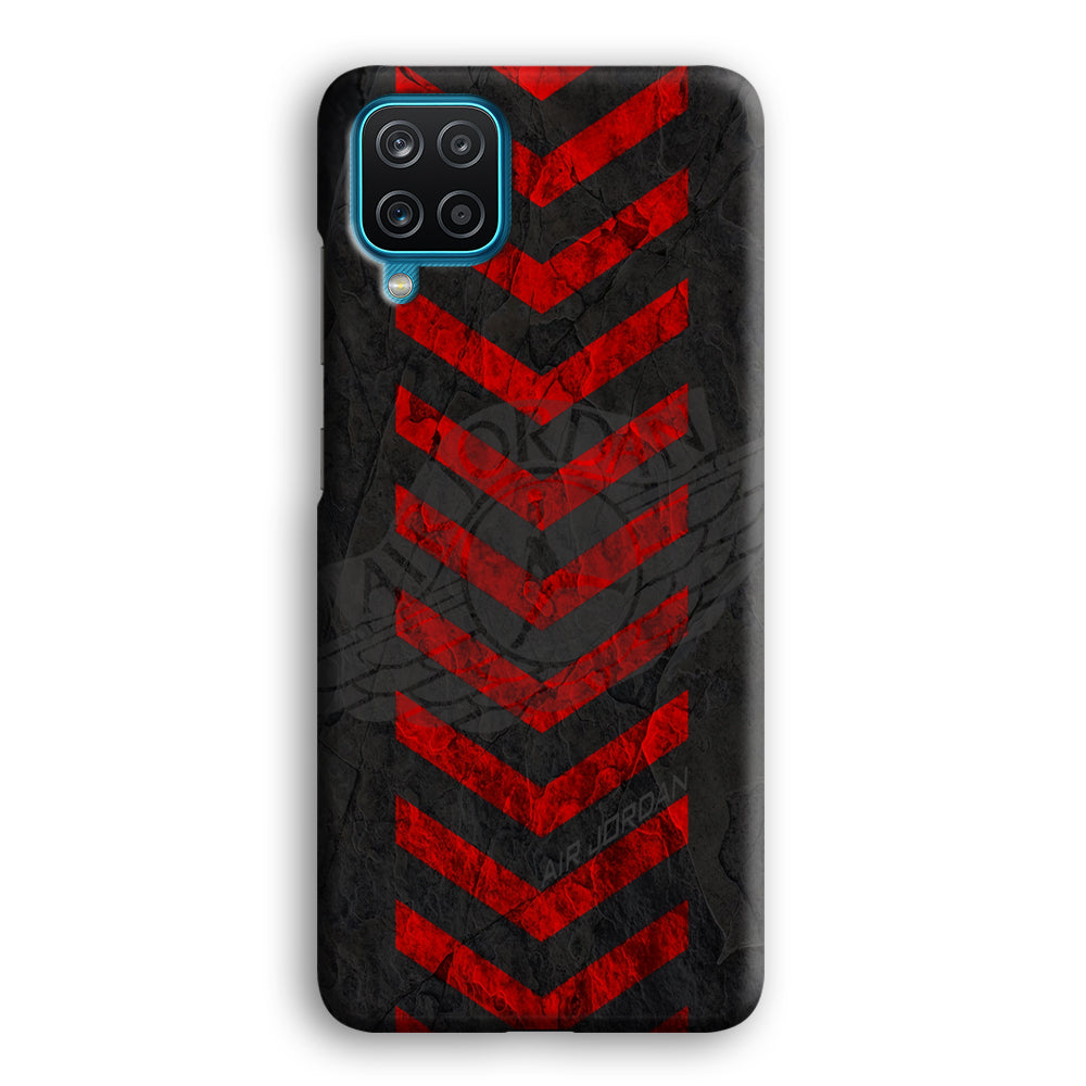 Air Jordan Red Signal Samsung Galaxy A12 Case