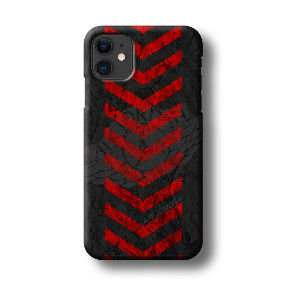 Air Jordan Red Signal iPhone 11 Case