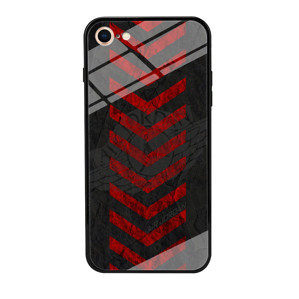 Air Jordan Red Signal iPhone 8 Case