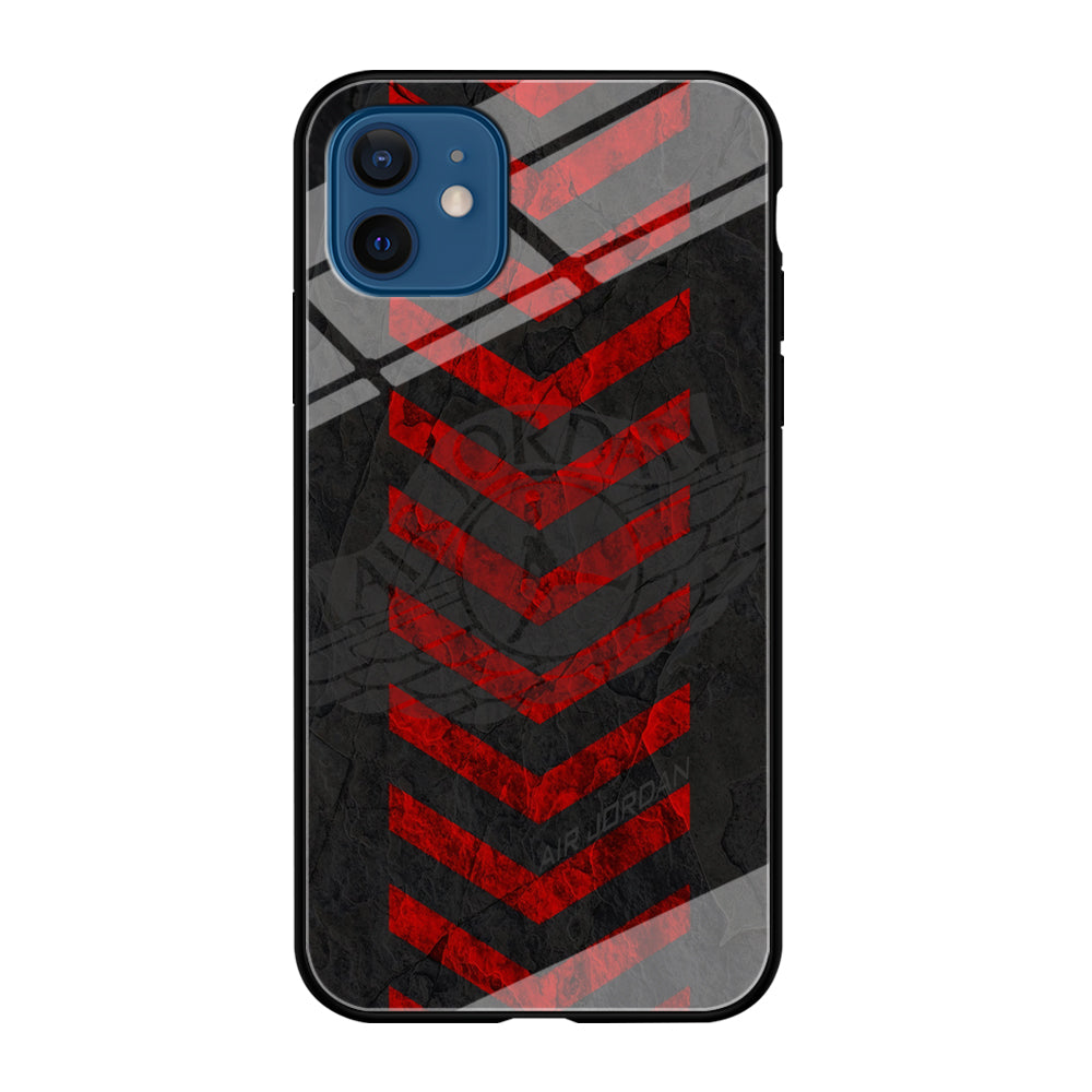 Air Jordan Red Signal iPhone 12 Case