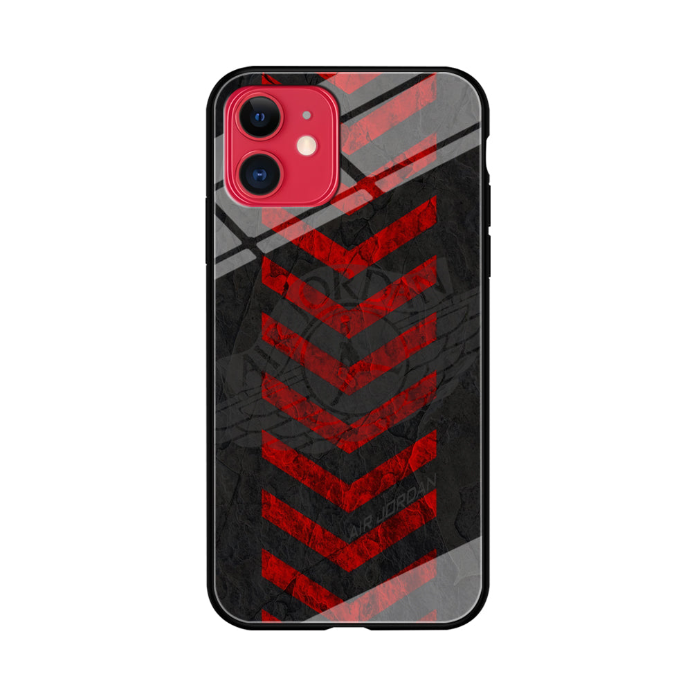 Air Jordan Red Signal iPhone 11 Case