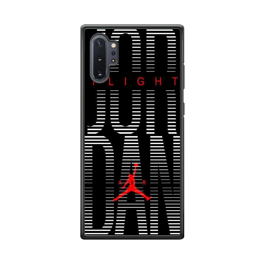 Air Jordan Shadows of Line Samsung Galaxy Note 10 Plus Case