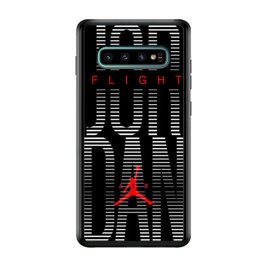 Air Jordan Shadows of Line Samsung Galaxy S10 Case
