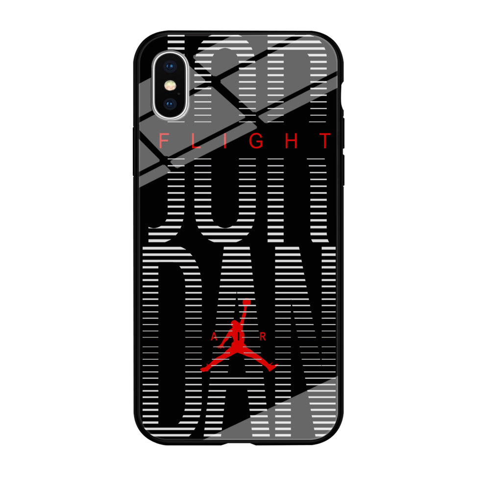 Air Jordan Shadows of Line iPhone XS Case