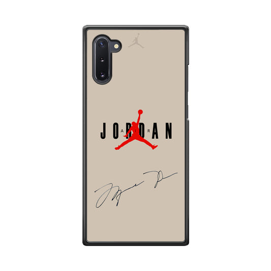 Air Jordan Signature Samsung Galaxy Note 10 Case