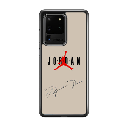 Air Jordan Signature Samsung Galaxy S20 Ultra Case