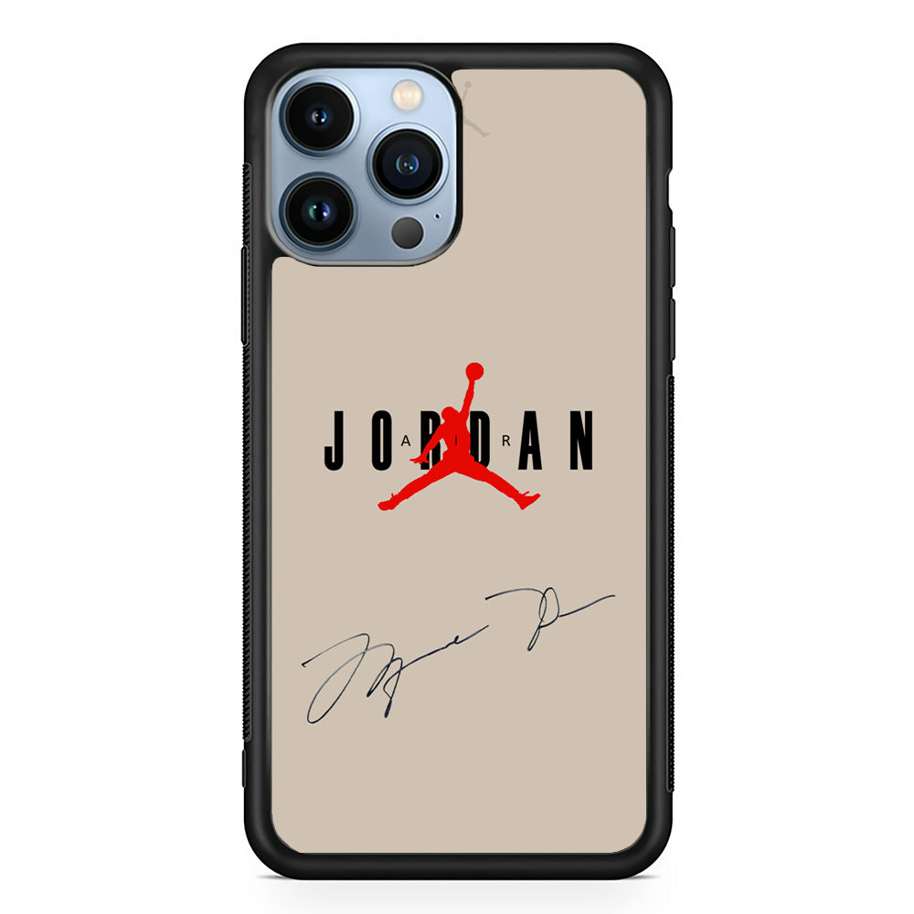 Air Jordan Signature iPhone 13 Pro Max Case