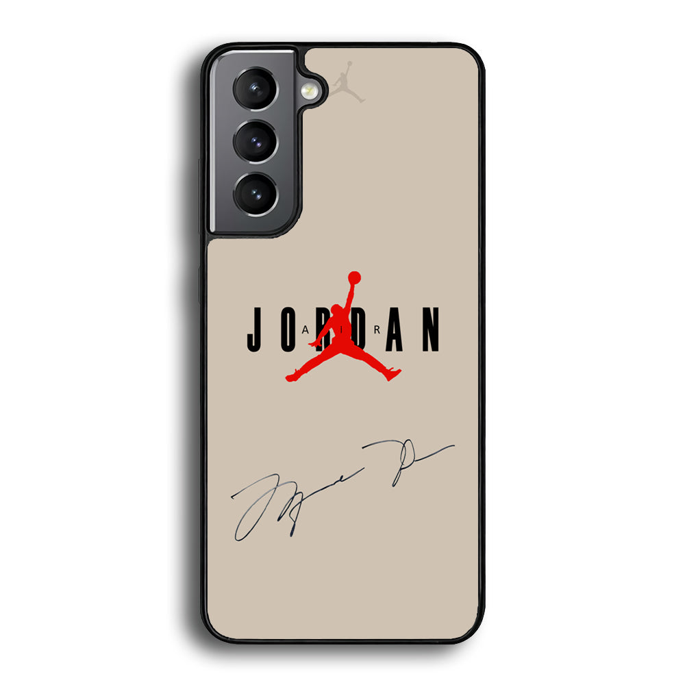 Air Jordan Signature Samsung Galaxy S21 Plus Case - Carneyforia