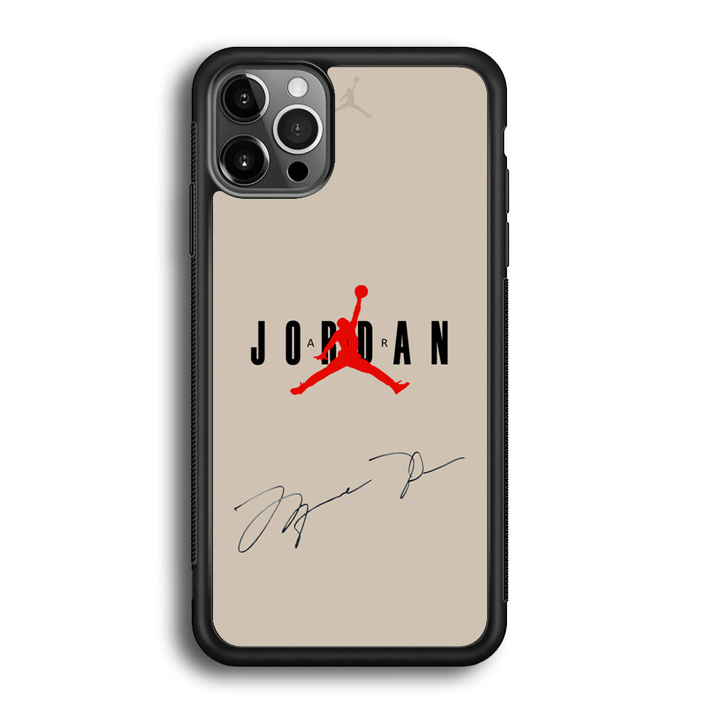 Air Jordan Signature iPhone 12 Pro Max Case