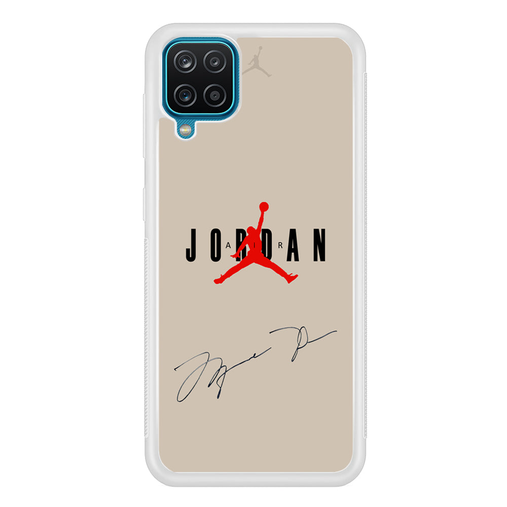Air Jordan Signature Samsung Galaxy A12 Case