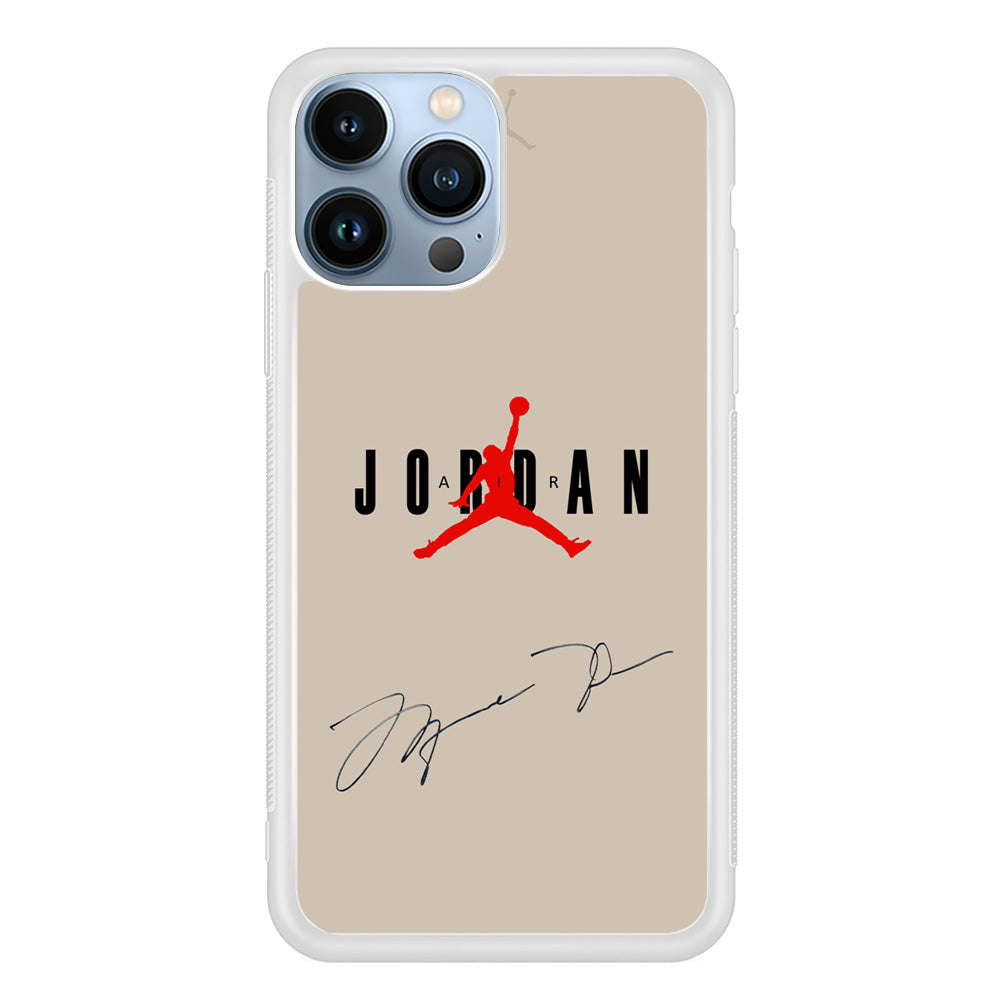 Air Jordan Signature iPhone 13 Pro Max Case