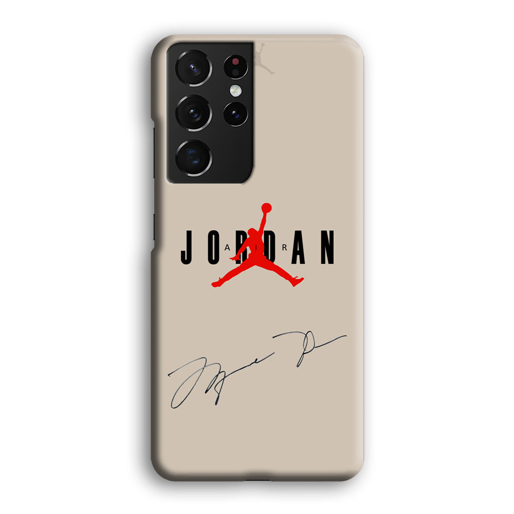 Air Jordan Signature Samsung Galaxy S21 Ultra Case