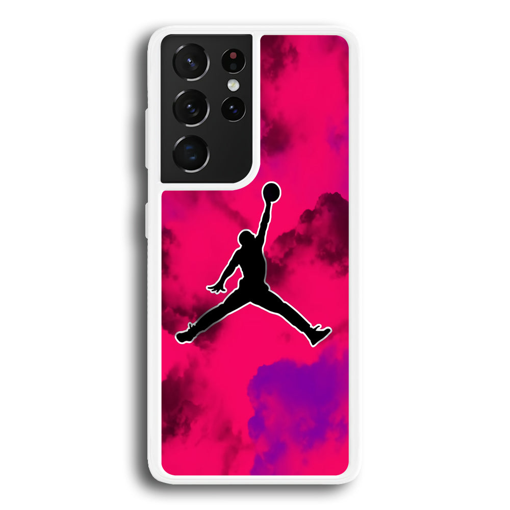 Air Jordan Vibes Clouds Samsung Galaxy S21 Ultra Case