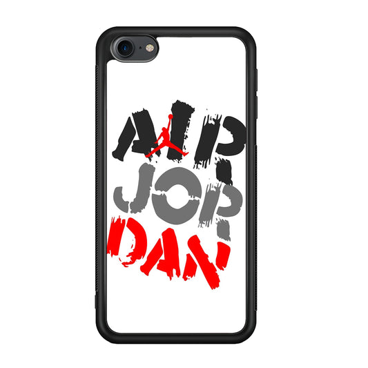 Air Jordan Word Painting iPod Touch 6 Case - Carneyforia