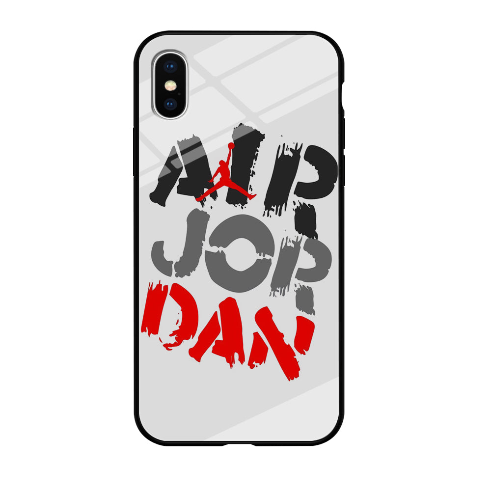 Air Jordan Word Painting iPhone X Case