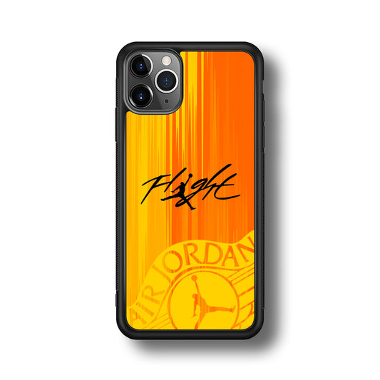 Air Jordan Yellow Sparkle iPhone 11 Pro Max Case