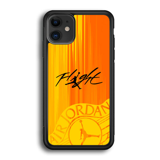 Air Jordan Yellow Sparkle iPhone 12 Case