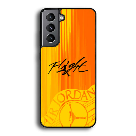 Air Jordan Yellow Sparkle Samsung Galaxy S21 Plus Case - Carneyforia