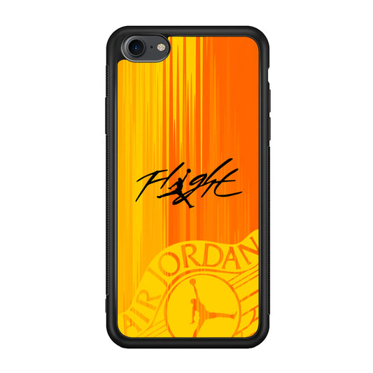 Air Jordan Yellow Sparkle iPhone 8 Case