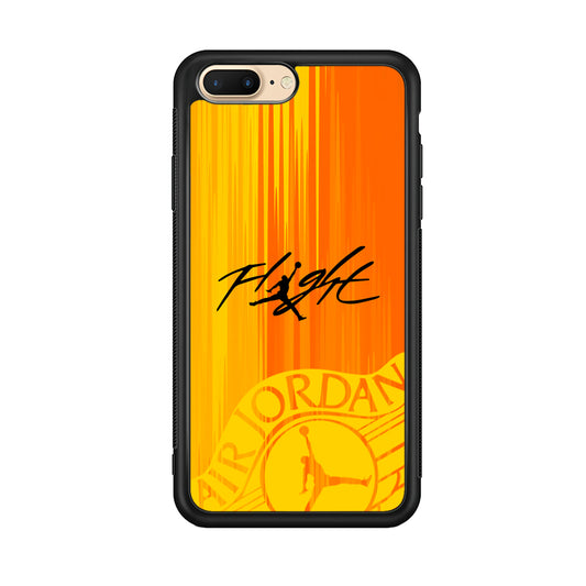 Air Jordan Yellow Sparkle iPhone 8 Plus Case