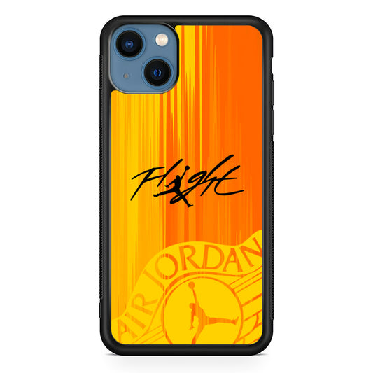 Air Jordan Yellow Sparkle iPhone 13 Case