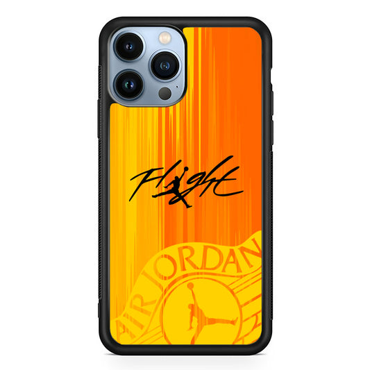 Air Jordan Yellow Sparkle iPhone 13 Pro Max Case