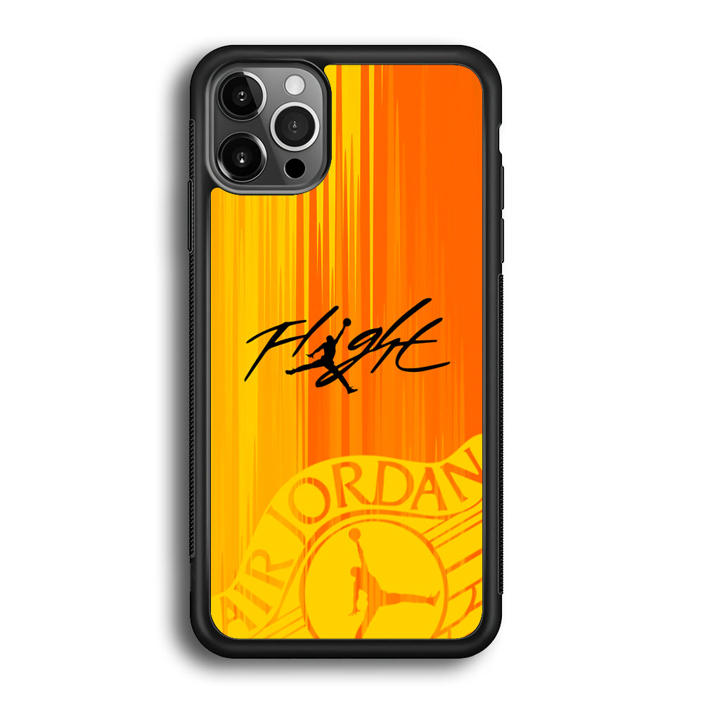 Air Jordan Yellow Sparkle iPhone 12 Pro Max Case