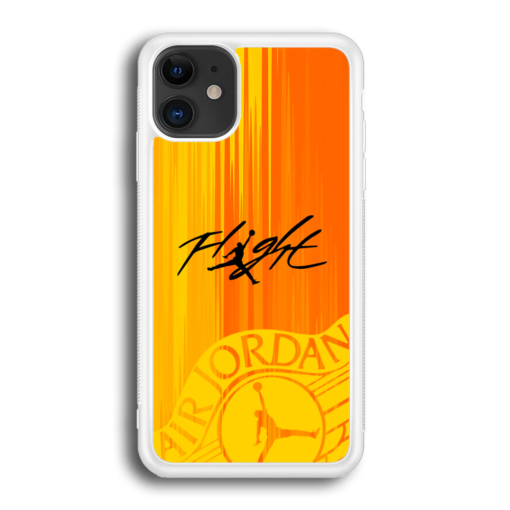 Air Jordan Yellow Sparkle iPhone 12 Case