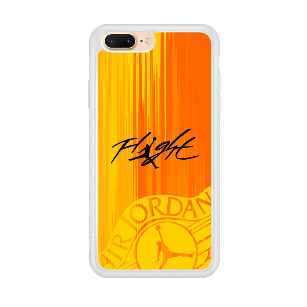 Air Jordan Yellow Sparkle iPhone 8 Plus Case