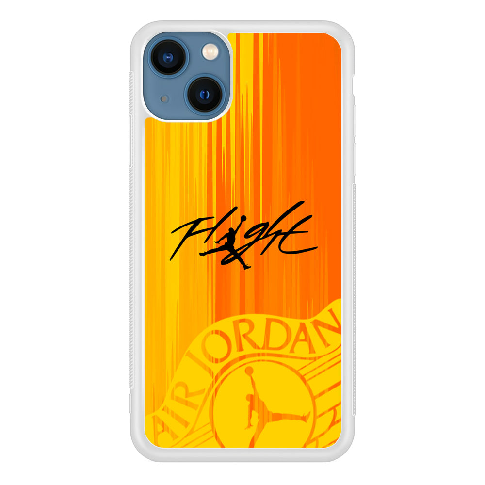 Air Jordan Yellow Sparkle iPhone 13 Case