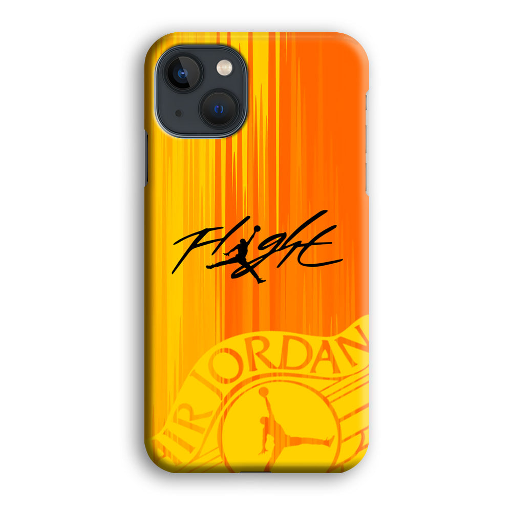 Air Jordan Yellow Sparkle iPhone 13 Case