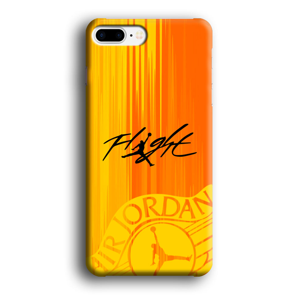 Air Jordan Yellow Sparkle iPhone 8 Plus Case