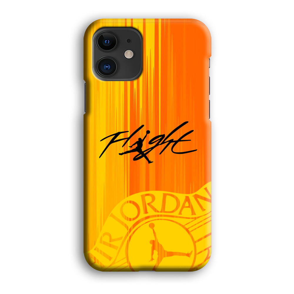 Air Jordan Yellow Sparkle iPhone 12 Case