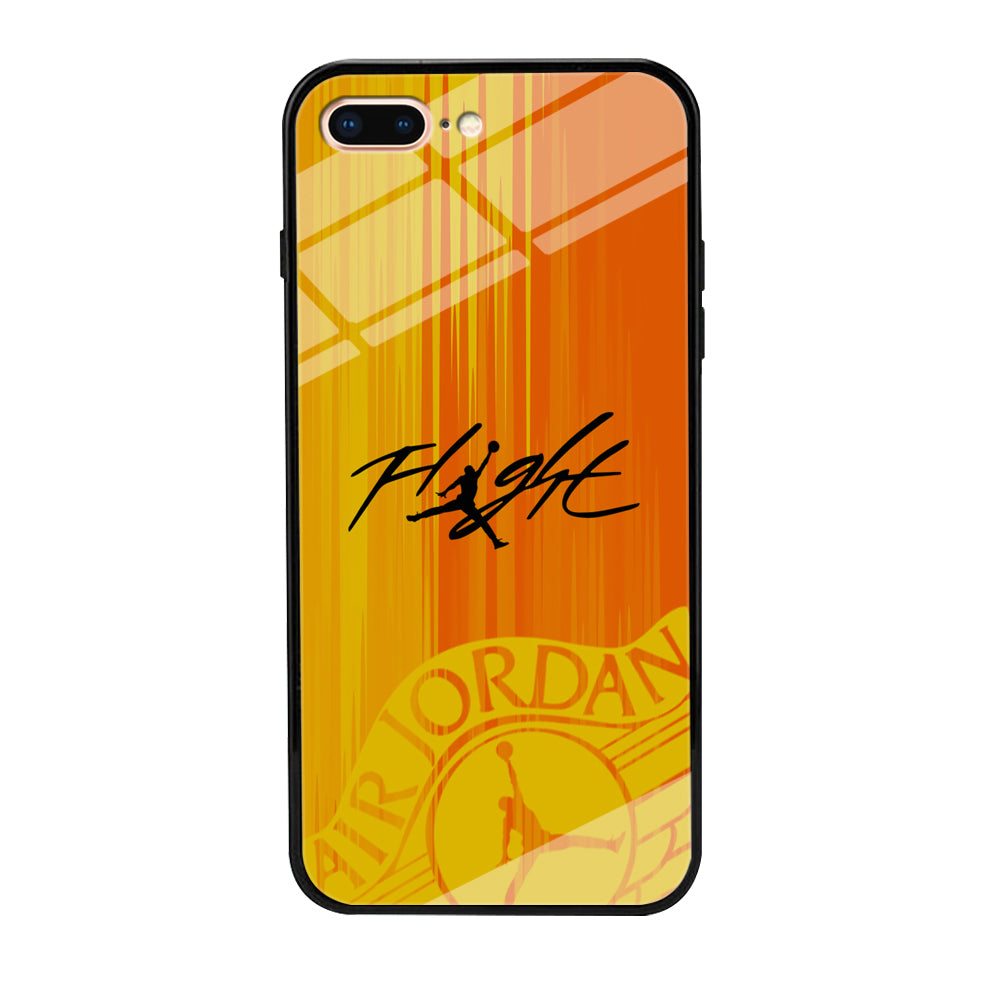 Air Jordan Yellow Sparkle iPhone 8 Plus Case