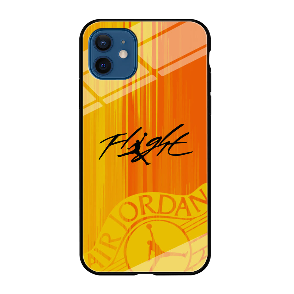 Air Jordan Yellow Sparkle iPhone 12 Case