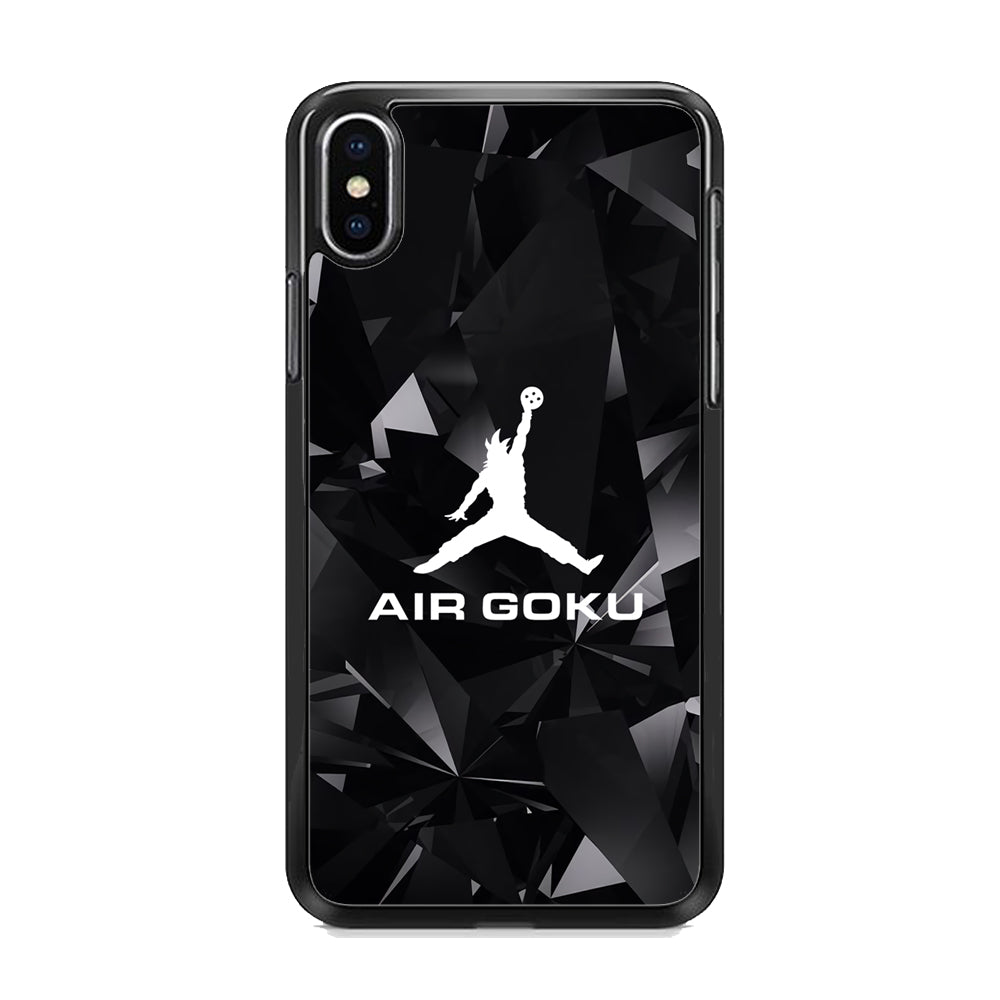 Air Goku Black Diamond iPhone X Case