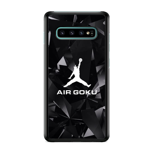 Air Goku Black Diamond Samsung Galaxy S10 Case