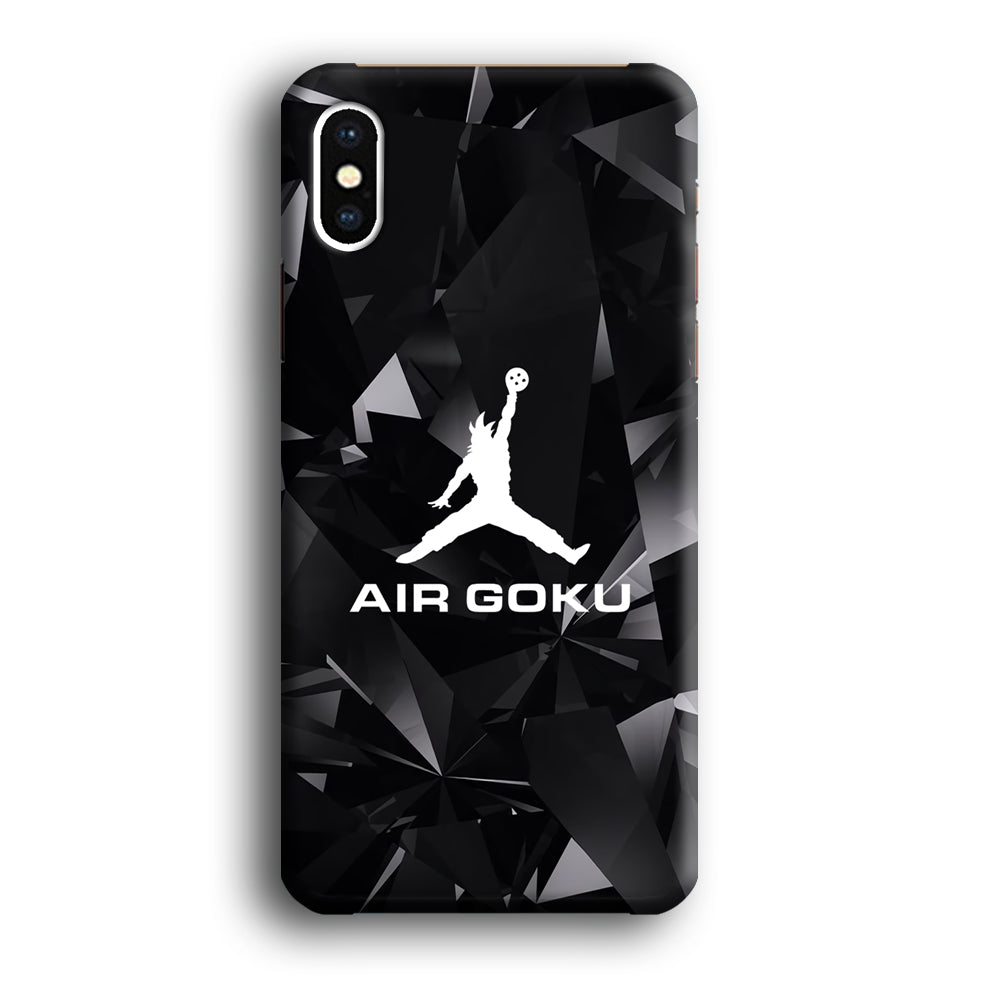 Air Goku Black Diamond iPhone X Case