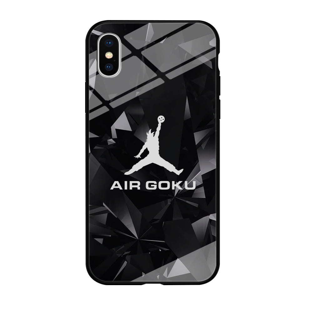 Air Goku Black Diamond iPhone X Case