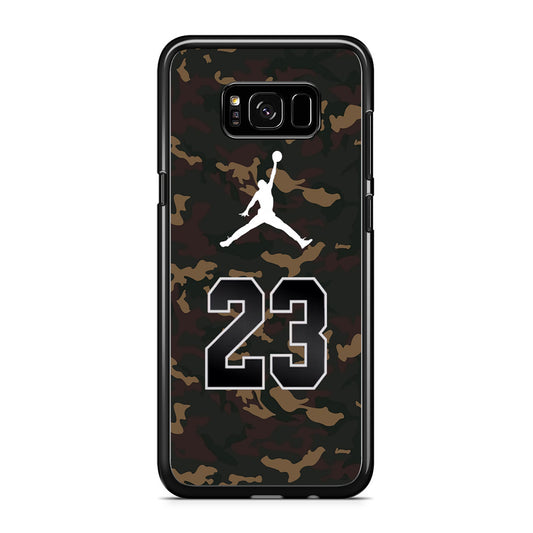 Air Jordan 23 Dark Green Camo Samsung Galaxy S8 Case