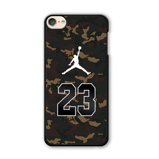 Air Jordan 23 Dark Green Camo iPod Touch 6 Case - Carneyforia