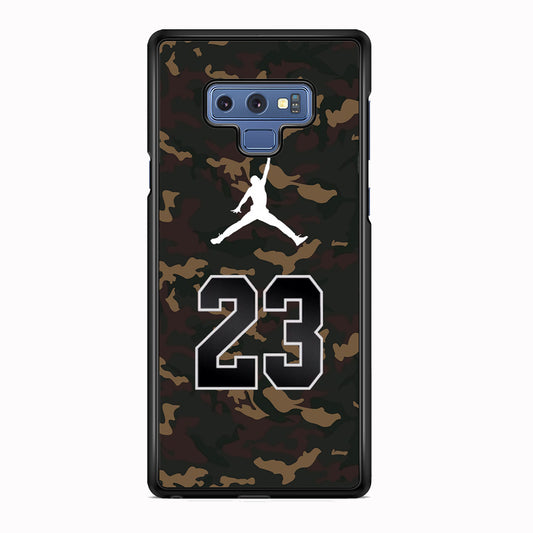 Air Jordan 23 Dark Green Camo Samsung Galaxy Note 9 Case