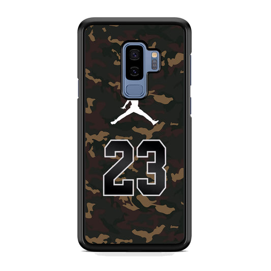 Air Jordan 23 Dark Green Camo Samsung Galaxy S9 Plus Case